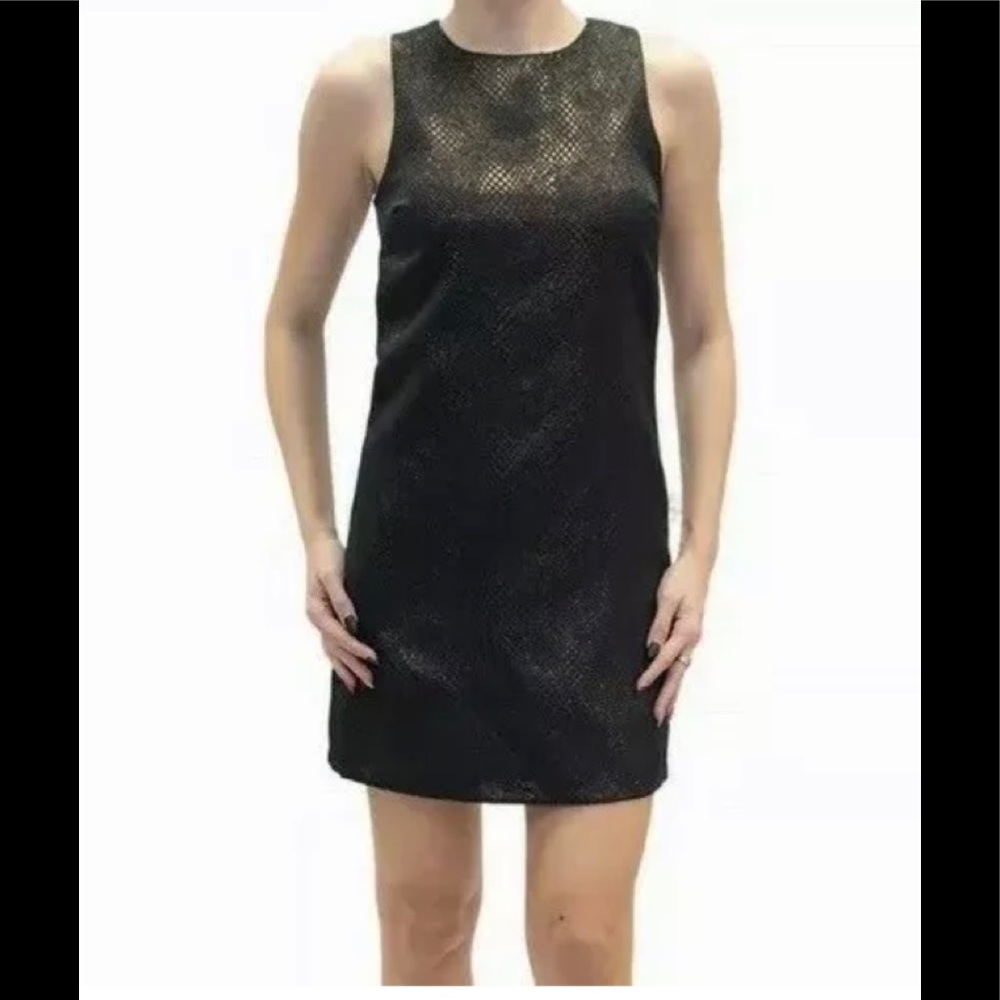NwOT Love...Ady Black  Texture Sheath Dress
